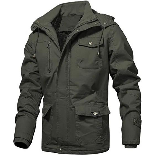 Winter Military Cargo Jacket