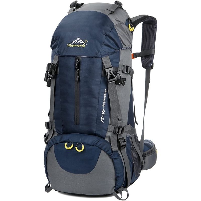 50L (45 + 5) waterproof hiking backpack - Dark Blue