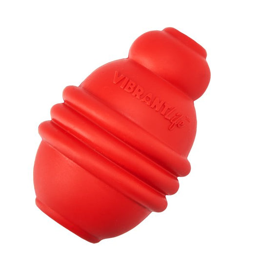 Rubber chew toys for dogs, red