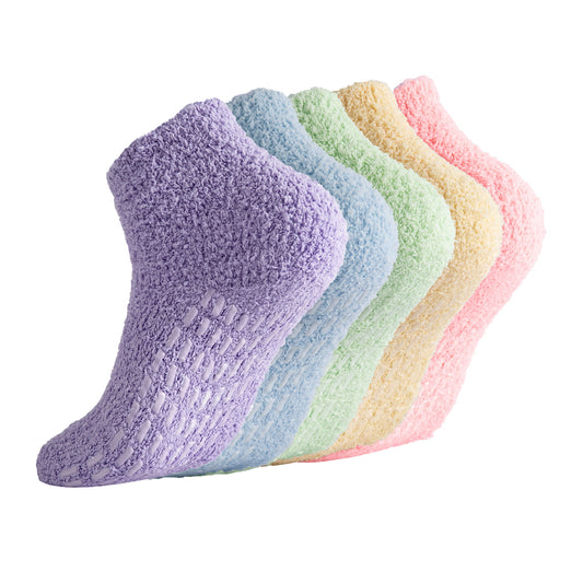 5 pair Non-slip socks with grips