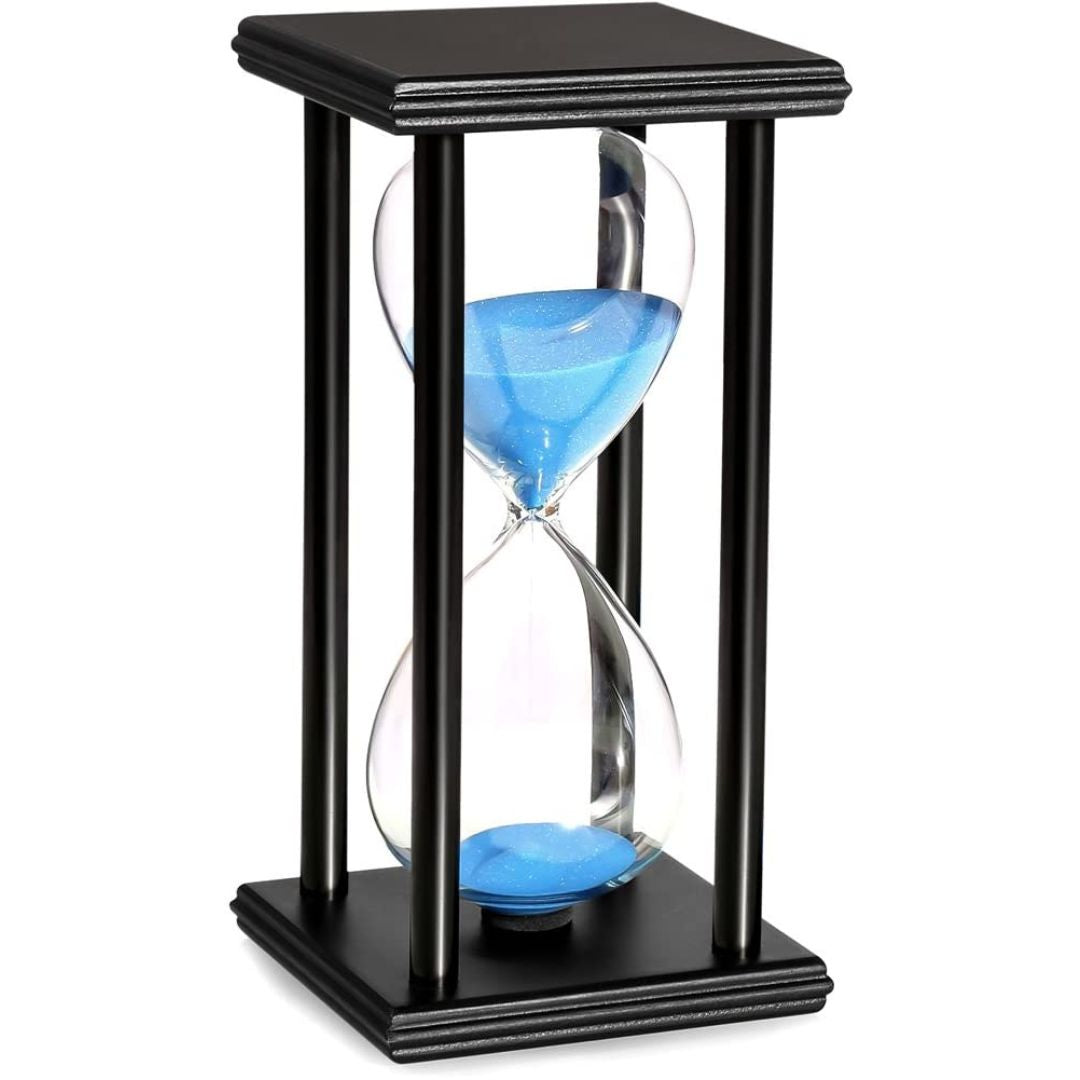 Sand timer, blue, 10 minutes