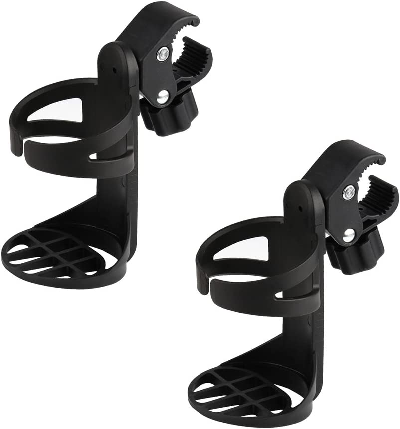 2-Pack Universal Stroller Cup Holders, 5.6 x 3.2 x 5.6 inches