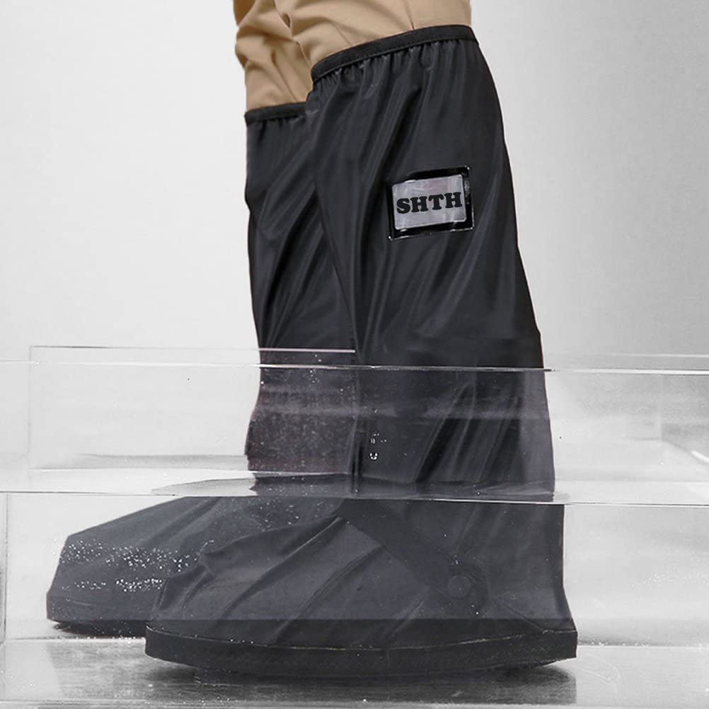 Waterproof boot cover with reflector