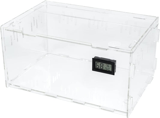 Acrylic tank for terrariums, Size: 15.3"x9.7"x7.6"