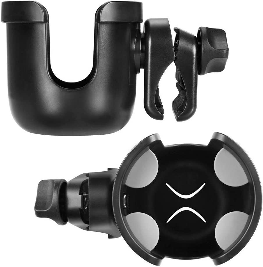 1 Universal Stroller Cup Holder 4 x 4 x 4 inches, (7.3 ounces)