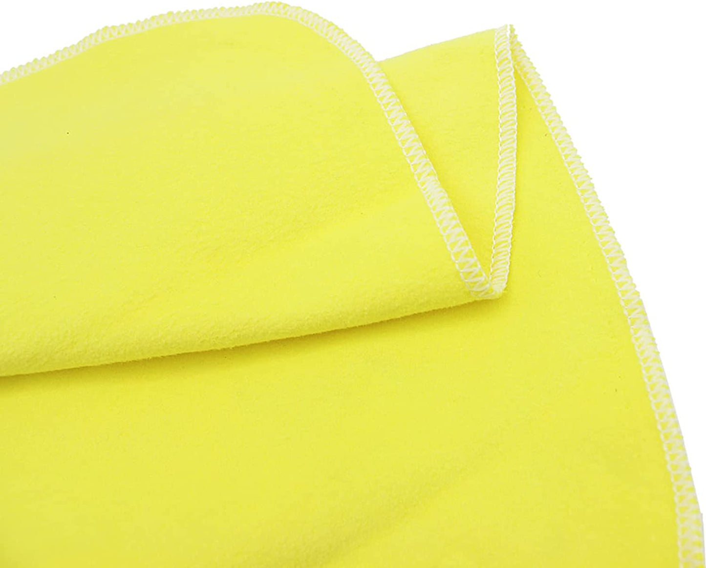 Inner tube cleaning cloth for wind instruments, color: yellow