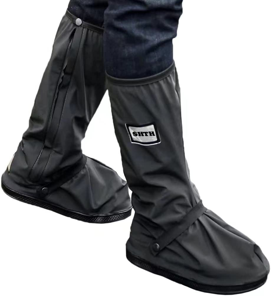 Waterproof boot cover with reflector