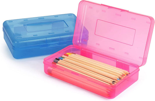 Office supply storage organizer box with airtight lid