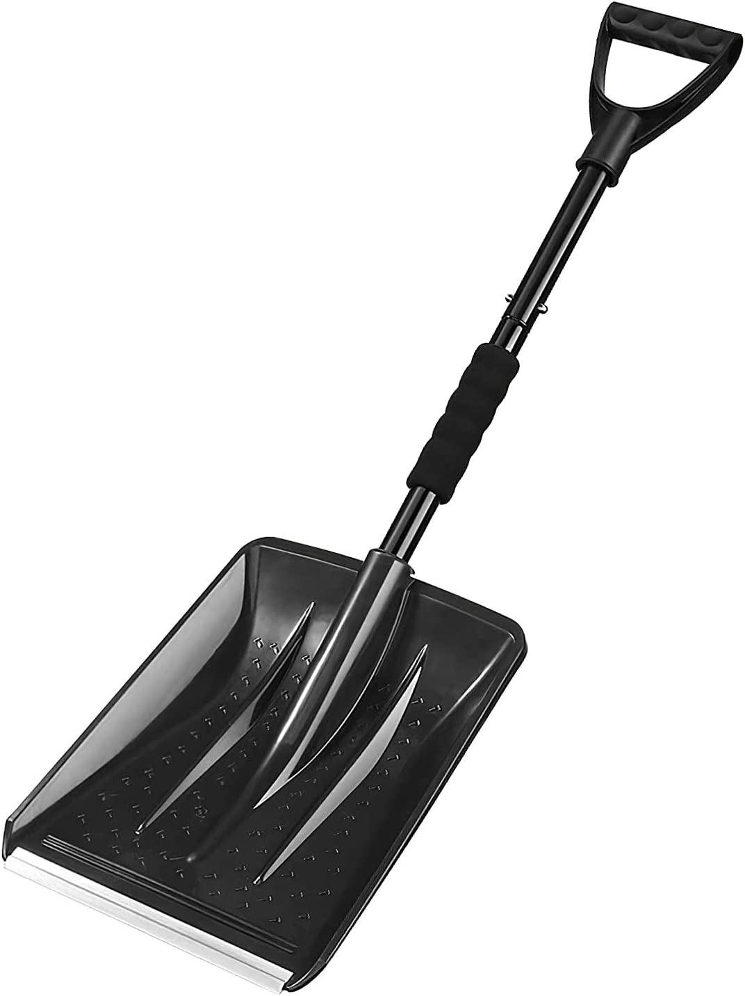 Folding snow shovel