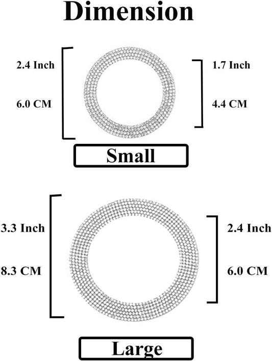 Adhesive accessory for the steering wheel, color: White