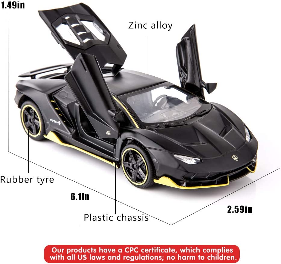 Lamborghini LP770 Model Car (Black)