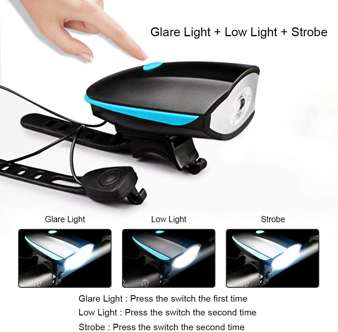 Ultra Bright Light Set, Color: Black & Blue, ‎4.25 x 2.99 x 2.13