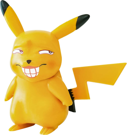 4.4inch funny Pikachu collectible figure, yellow