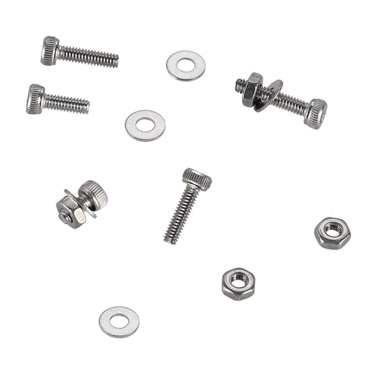 410Pcs, Screws Bolts, 6.1 x 3.5 x 1.1 inches