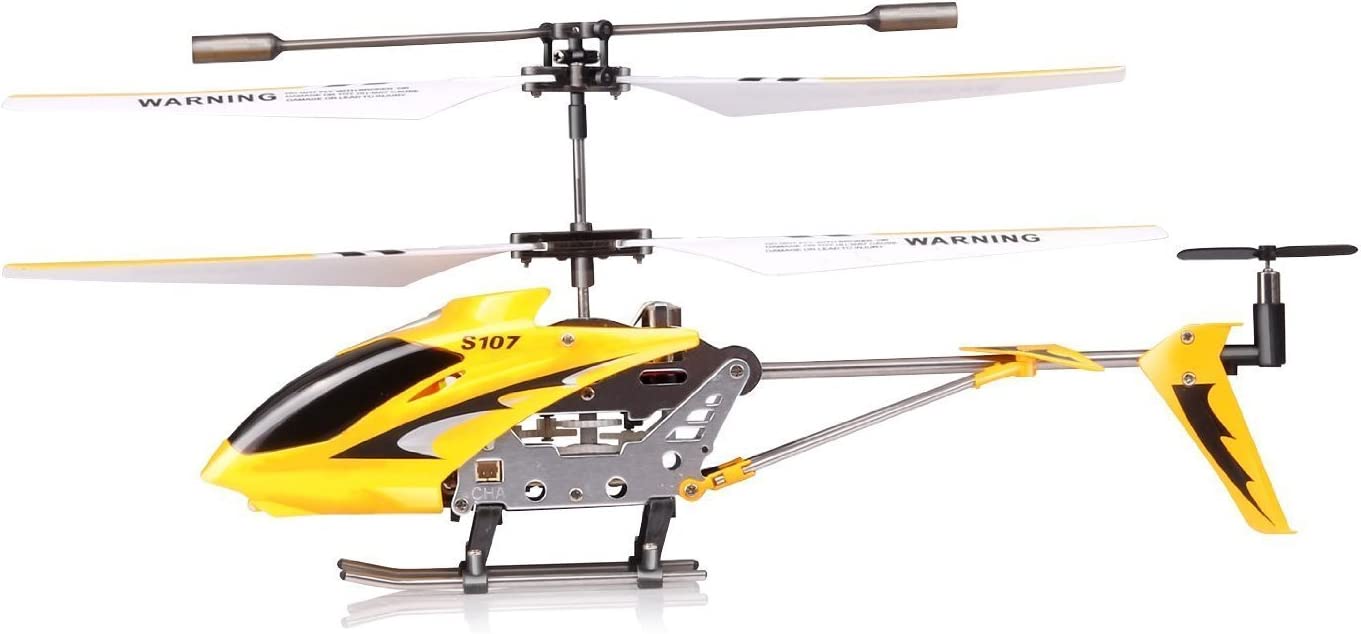 Helicopter with gyroscope (yellow)