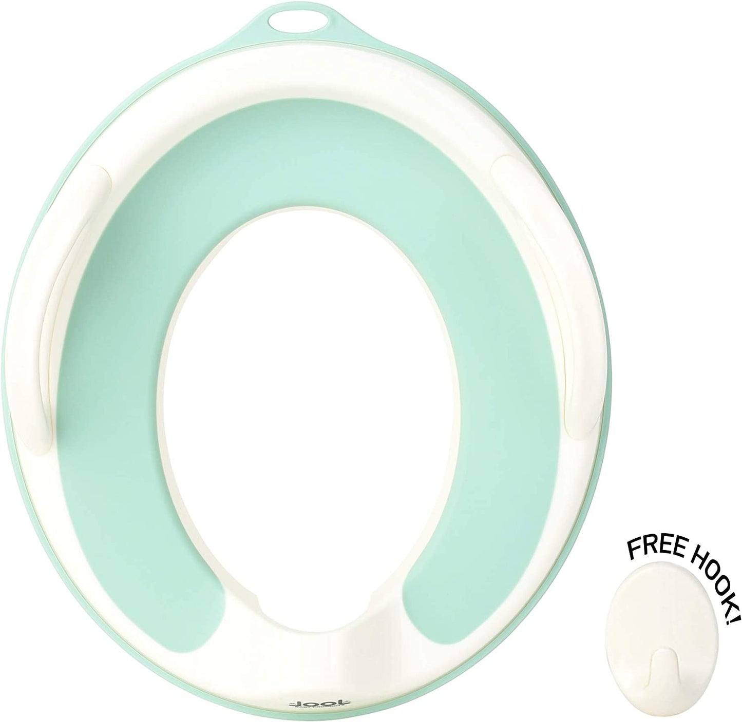 Kids Potty Training Seat with Handles, (Aqua)