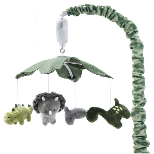 Musical crib mobile, (green)