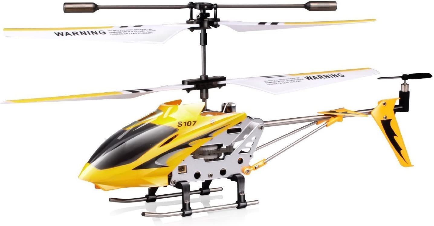 Helicopter with gyroscope (yellow)