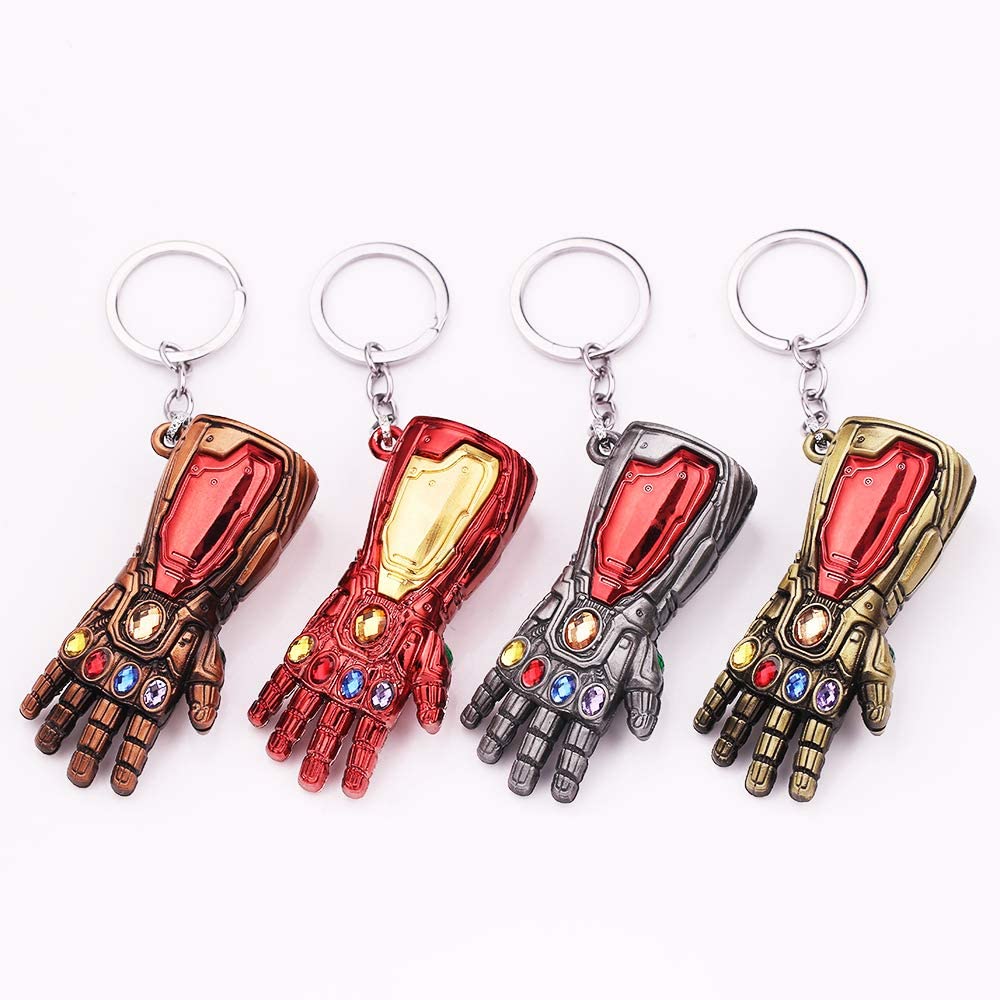 Infinity gauntlet keychain,Color:Bronze