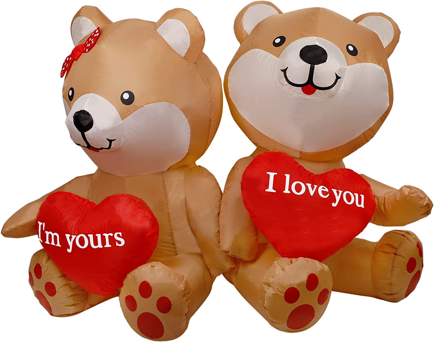 Inflatable Bear with Heart, 4FT