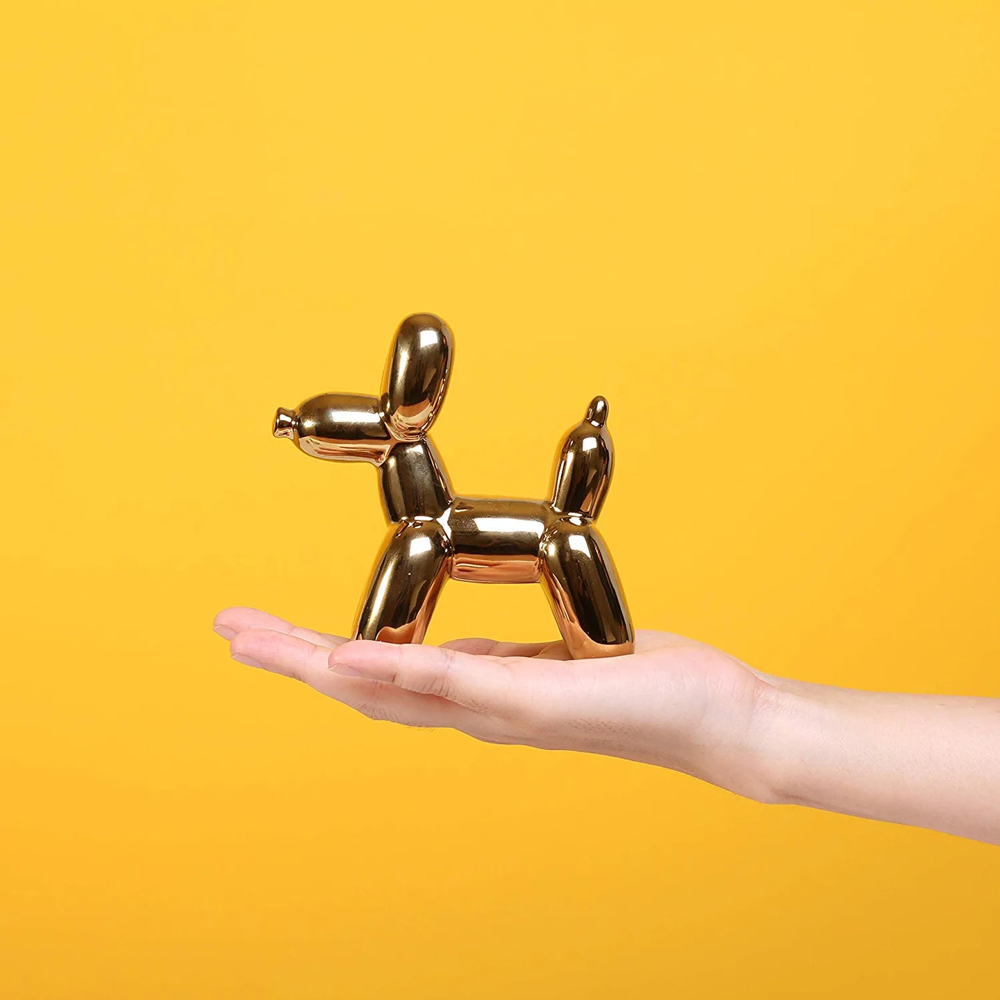 Gold Balloon Figurine (Dog)