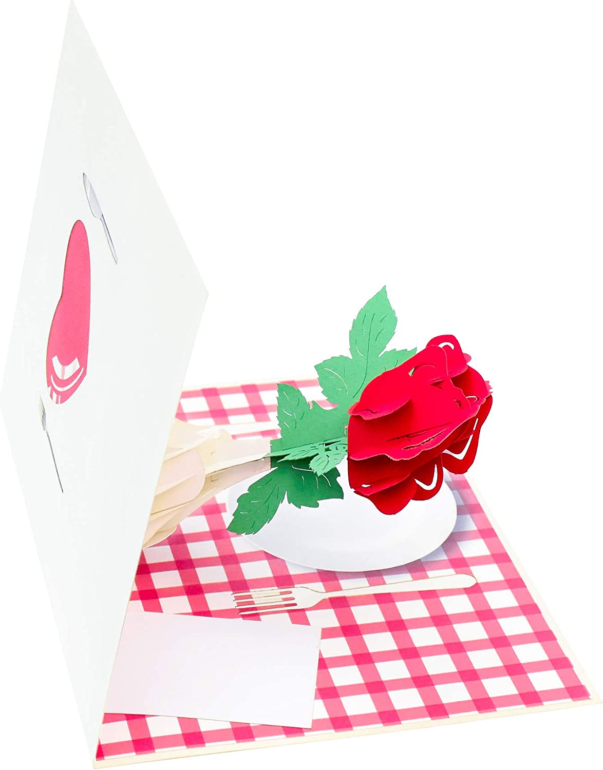 3D Pop Up Valentine’s Day Card,7.5" x 6", Cupid’s Heart style