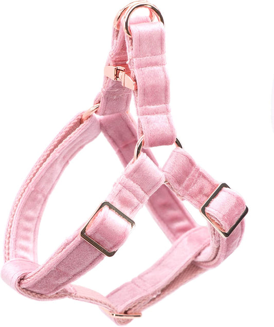 Velvet Pet Harness Color(Pink)