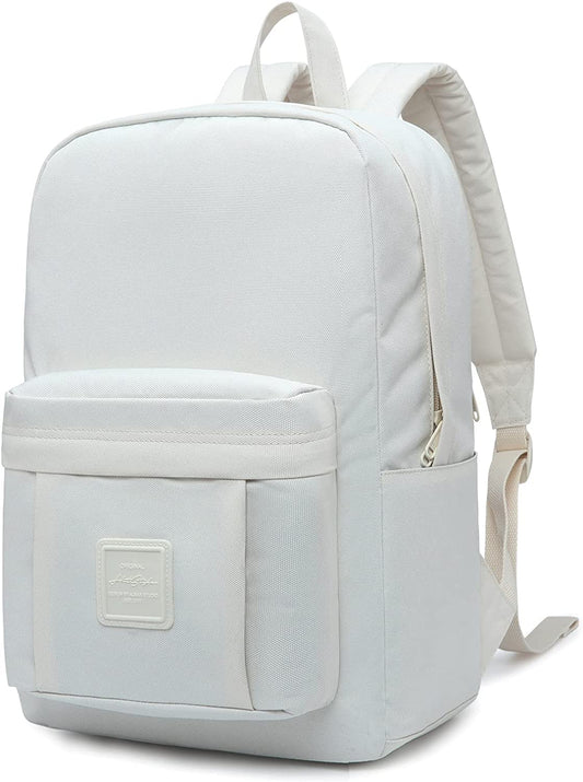 Simple Backpack, Medium, 16 Litres, Colour: D274b, Beige