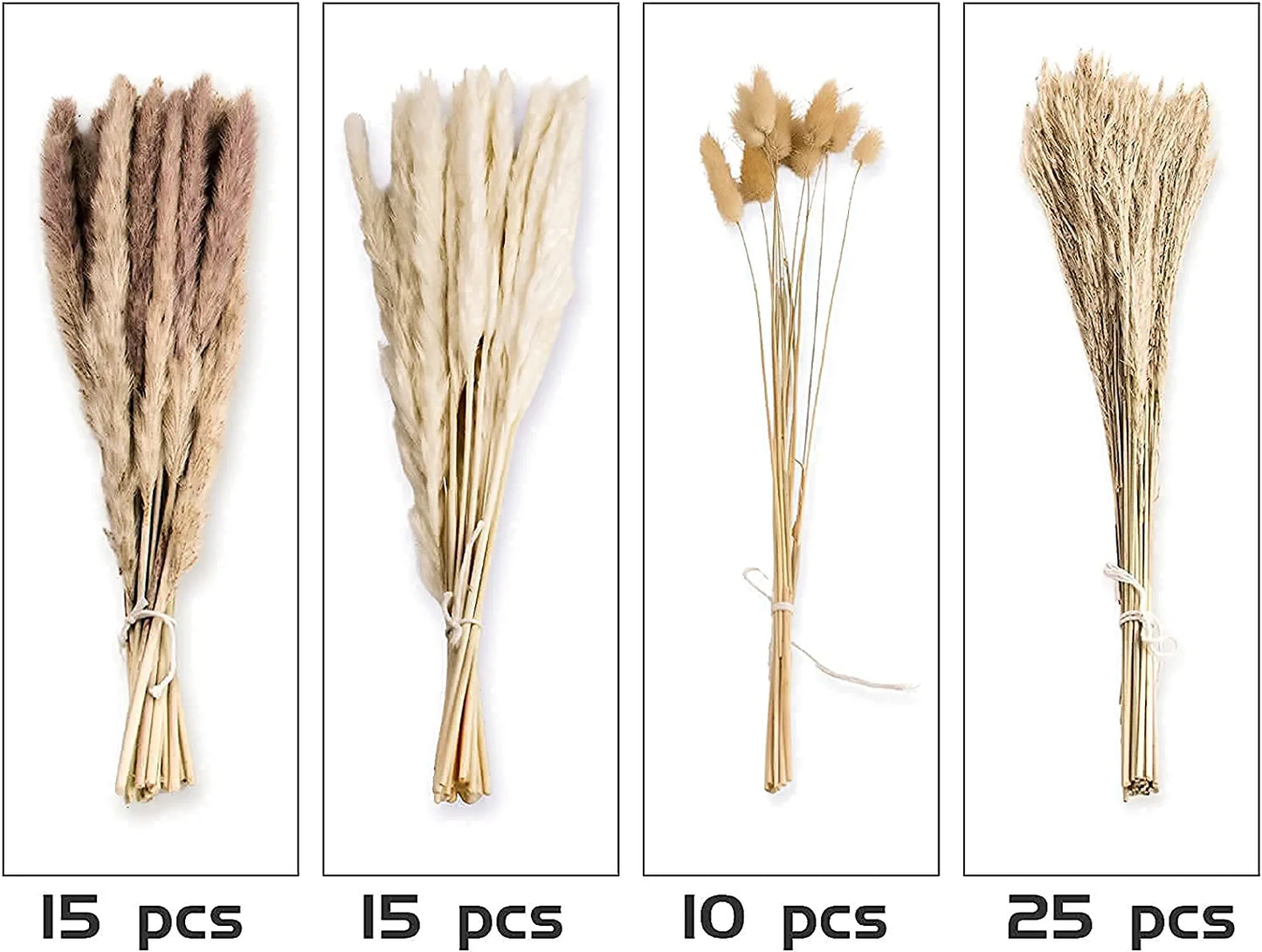 65PCS Pampas Grass Decor