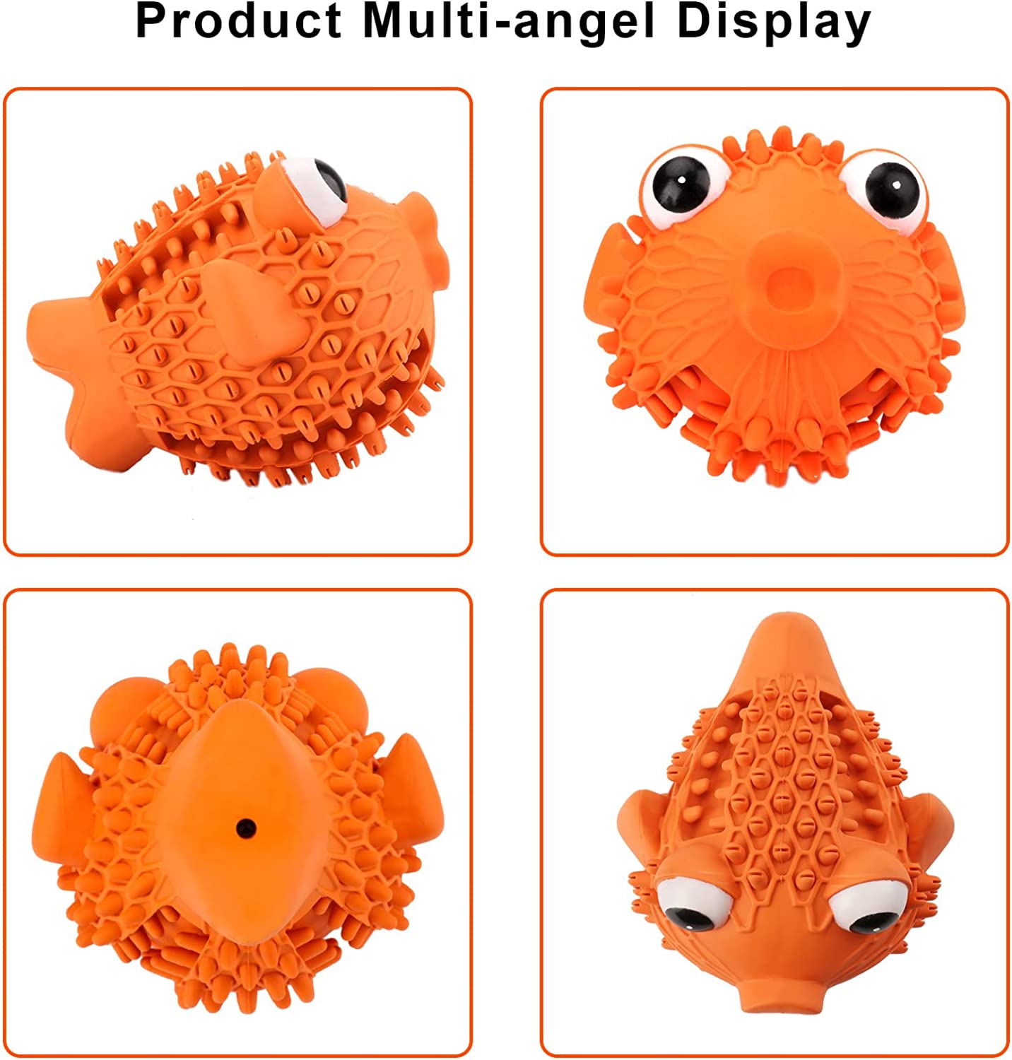 Natural Rubber Aggressive Chewing Pet Toys