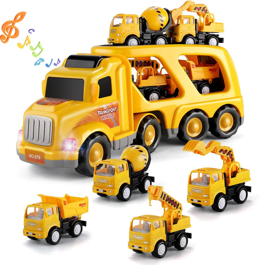 Construction truck for children, 3-7 years