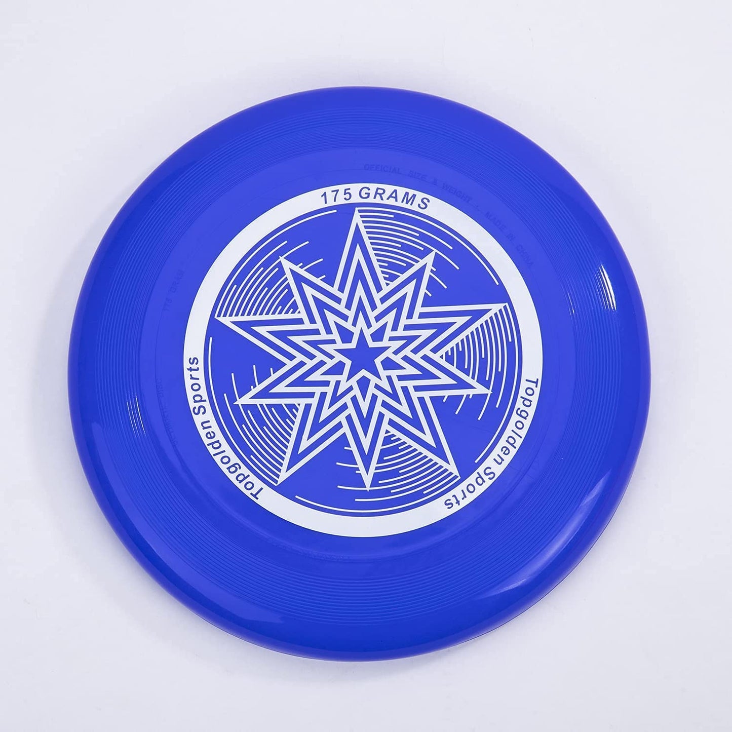 Ultimate Flying Disc 175 Gram, 10.75 Inch Sport Disc, blue