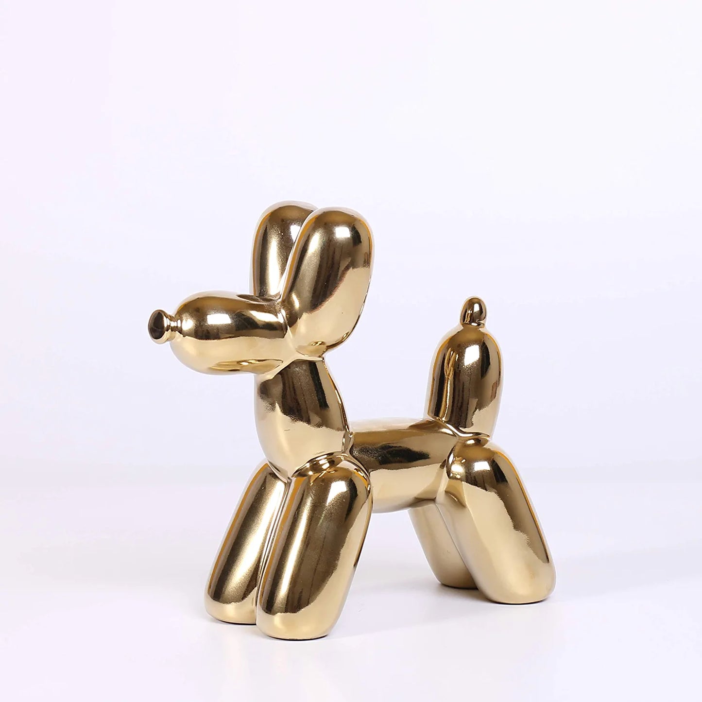 Gold Balloon Figurine (Dog)