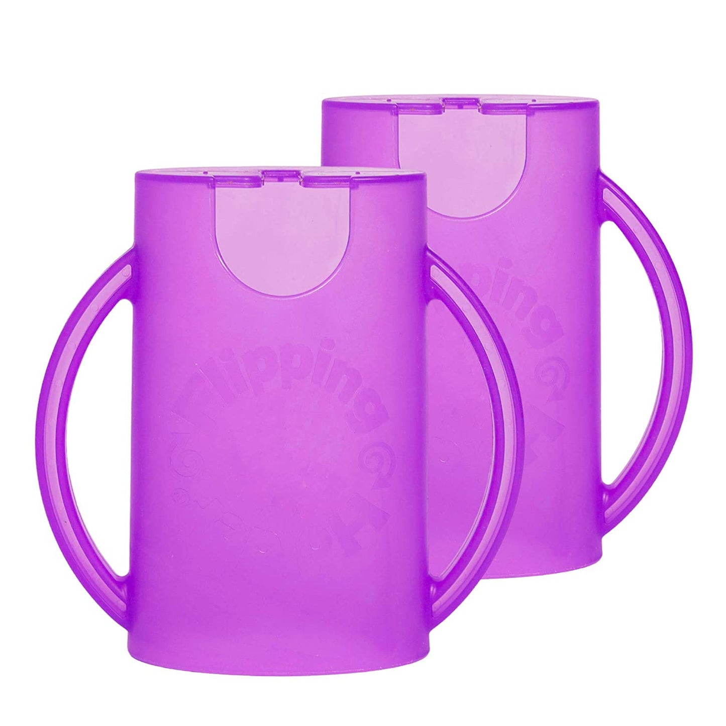 2-in-1 Food Bag & Juice Box Holder, 2-Pack, (Purple)