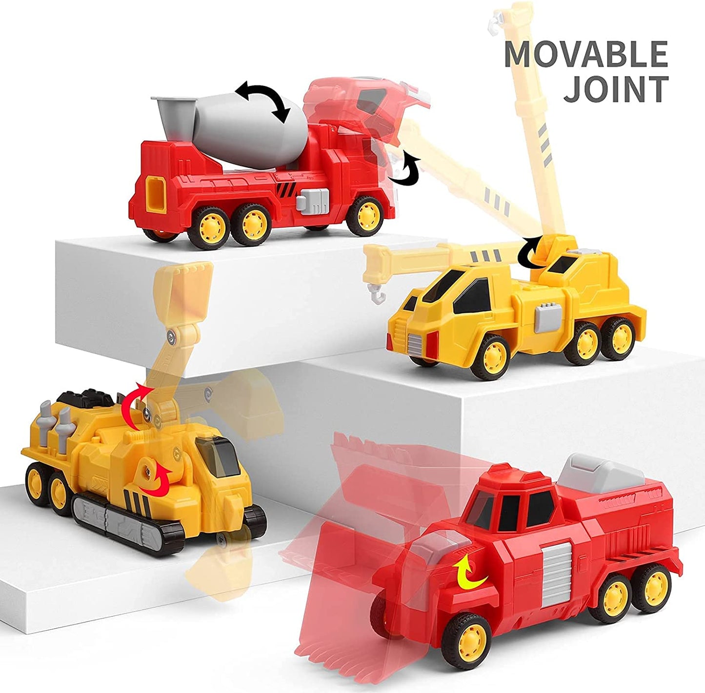 Construction vehicles for children 3-7 years