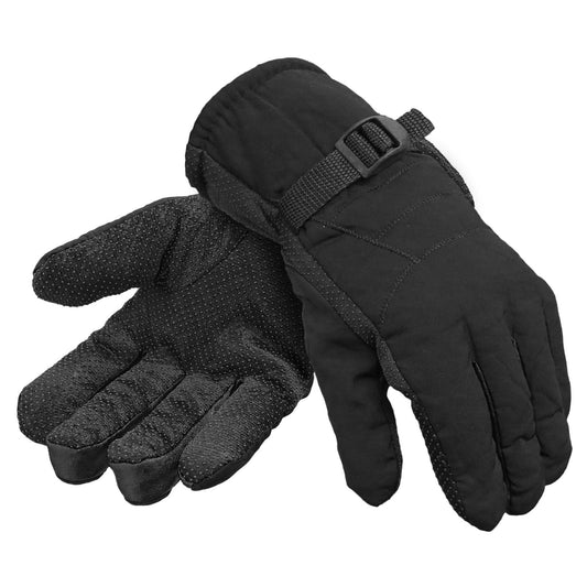 Gloves fully lined with fleece, color: black