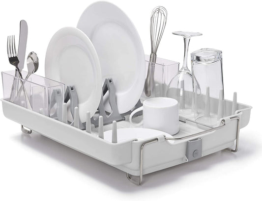 Rack for dishes 20.2 x 13 x 4.1 inches, (white)