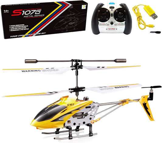 Helicopter with gyroscope (yellow)