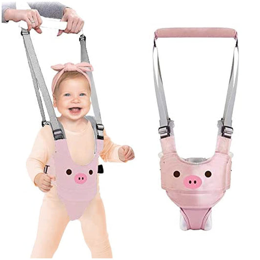 Baby Walking Harness - Handheld Kids Walker Helper pink