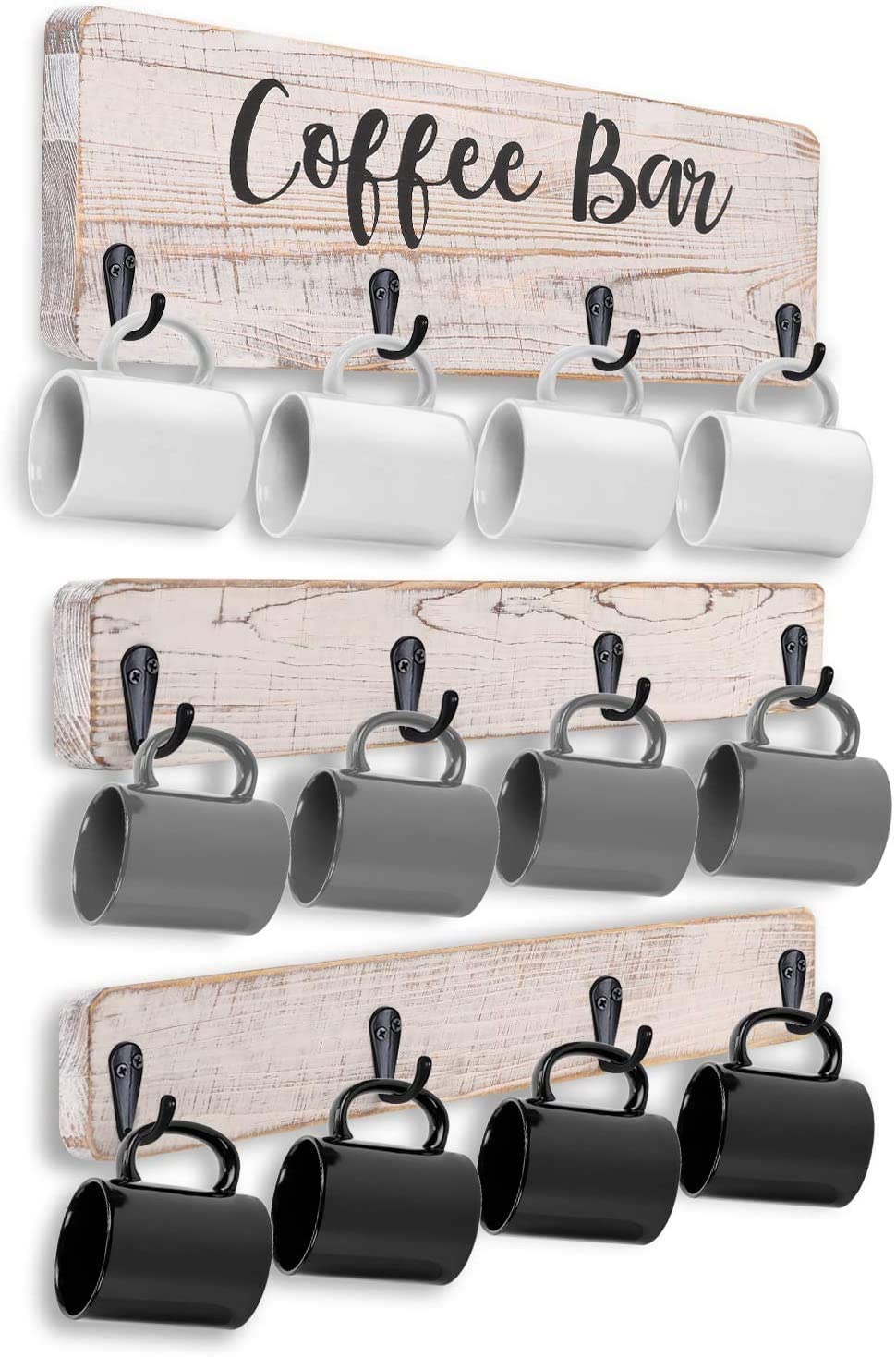 Wall Mounted Cup Holder (White)