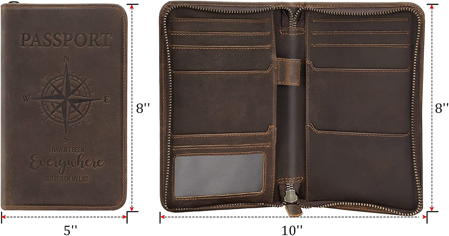 RFID blocking travel wallet