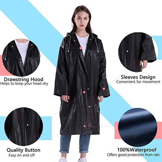 2 pack rain ponchos