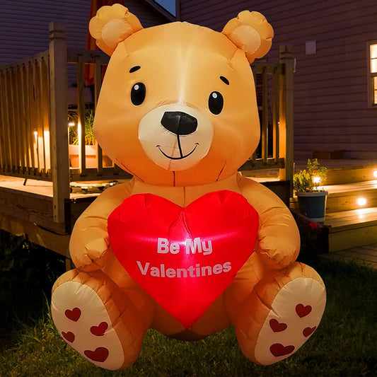 Inflatables Bear with Heart 4.2FT