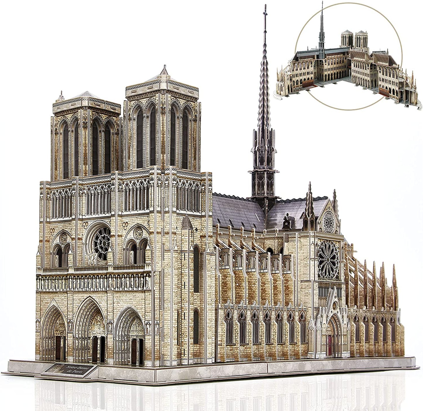 3D Puzzles for Adults Movable Church Model Kits, 293 Pieces