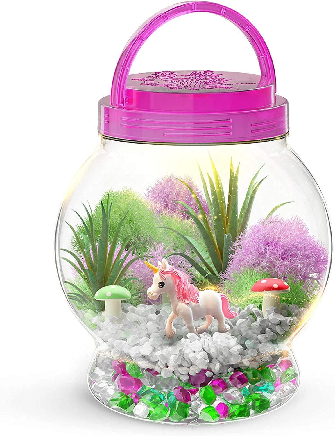 Light Up Unicorn Terrarium Kit for Kids DIY Activity