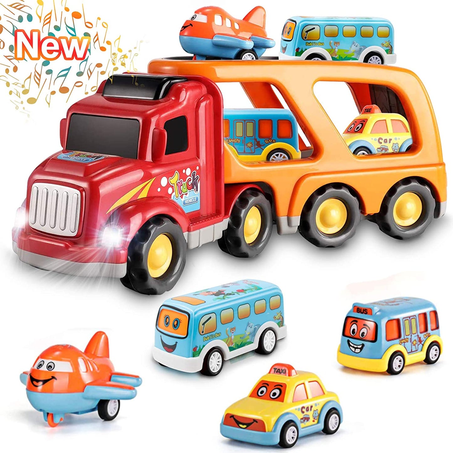 Toddler Toy Car: Toys for 1-6 Years Old Children