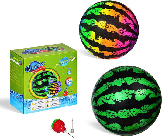 Swimming Pool Game, 9 in,Green, rainbow colors