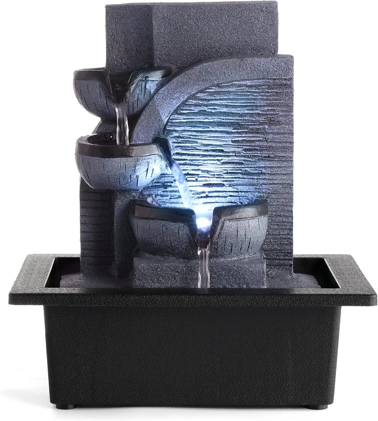 Tabletop Water Fountain Indoor Waterfall