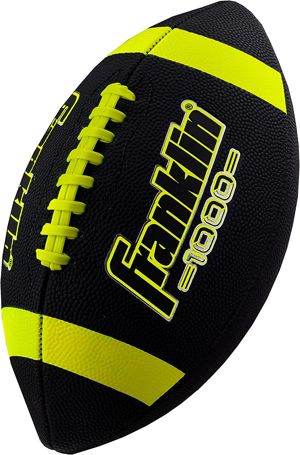 Extra Grip Synthetic Leather Soccer Ball,Color: Black/Optic