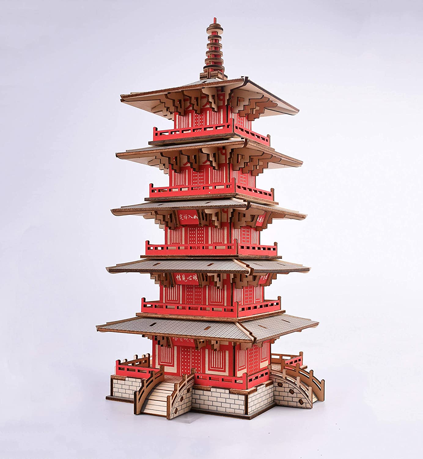 Hanshan Temple 3D Wooden Puzzle (216 Pieces)